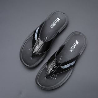 Sommer Nye Mænds Sandaler I Store Størrelser Hjemmesko Trendy Flip Flops Sko Afslappet Strandsandaler Sko Mænd