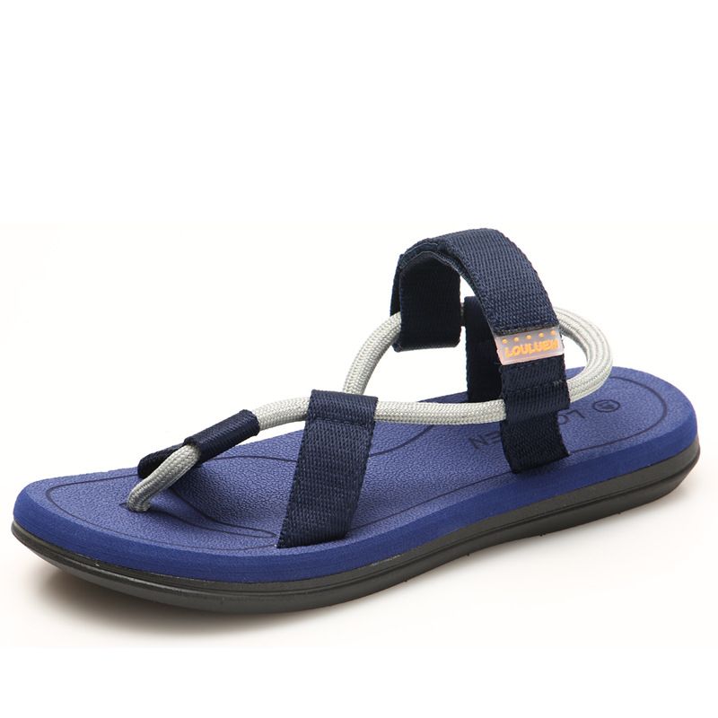 Sommer Nye Strandsandaler Flip Flops Herrepar Klipklapper Udendørs Sandaler Til Mænd Hjemmesko