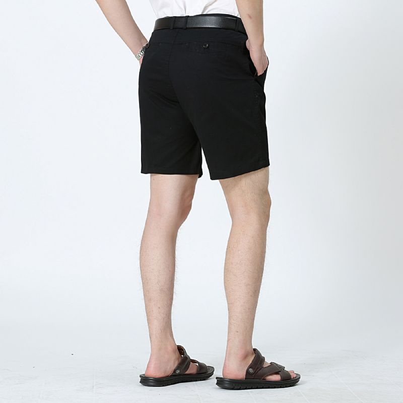 Sommershorts Cropped Mænd Højtaljede Løse Bukser