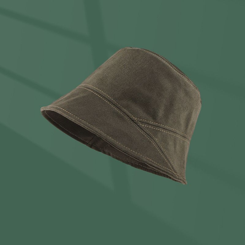 Spandhat Kvinders Forår Og Sommer Xiaoming Line Lille Side Kort Skygge Selvlukkende Fiskerhat Cover Face Hat