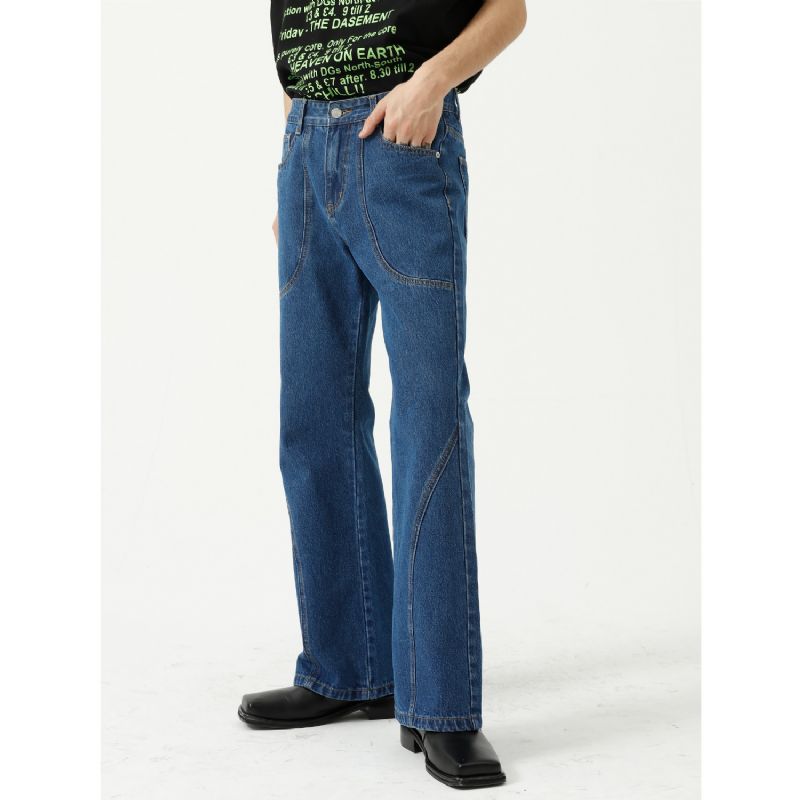 Trend Personlighed Micro Speaker Casual Jeans Mænd