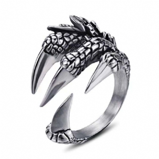 Trend Ring Retro Old Eagle Claw Mænd Og Kvinder Klassiske Mode Par Fingerspids Smykker