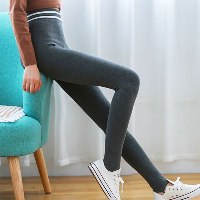 Yogabukser Til Kvinder Stramme Leggings Med Høj Talje Fortykket
