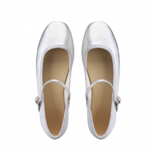 2023 Forår Og Efterår Ny One Word Bælte Doudou Sko Flade Mund Ballet Flats