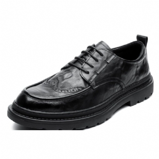 2023 Nye Dress Shoes Herre Læder Brogue Sko Business Casual Sko