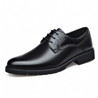 2023 Nye Mænds Business Casual Sort Brogue Sko Udskårne Herresko Klassisk Kjole Kvægkjole Sko