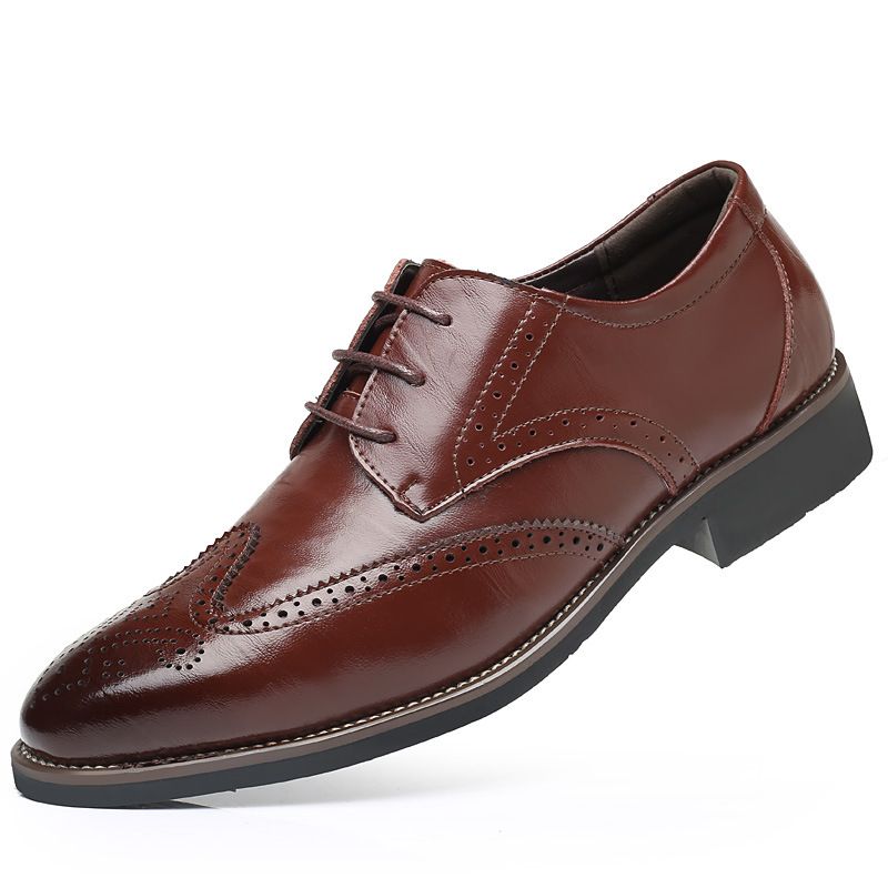 2023 Nye Mænds Sko Brogue Sko Stor Størrelse Trendy Sko Business Casual Formelle Sko 38-48 Størrelser