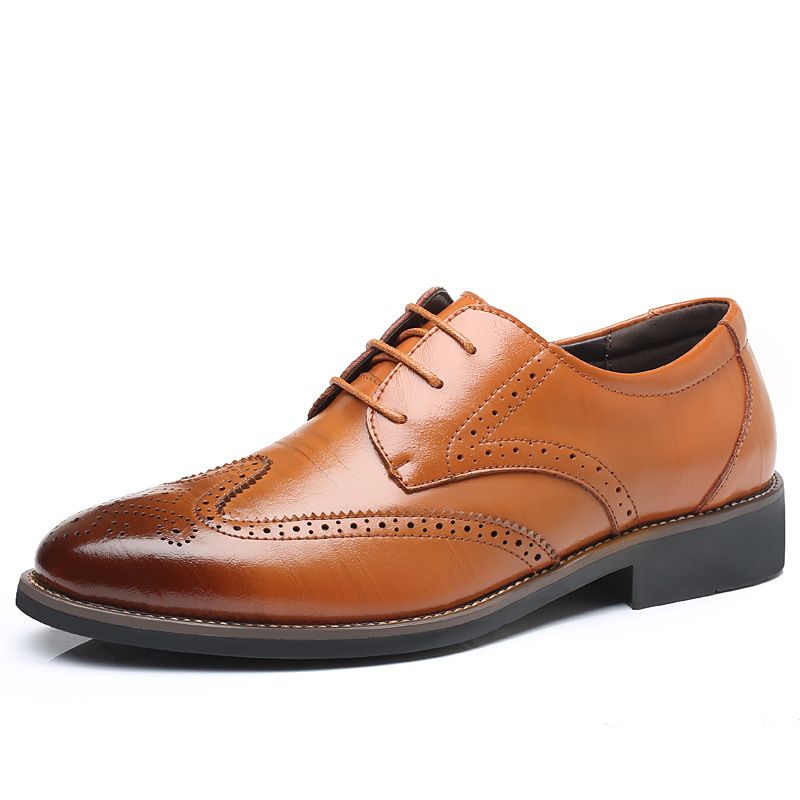 2023 Nye Mænds Sko Brogue Sko Stor Størrelse Trendy Sko Business Casual Formelle Sko 38-48 Størrelser