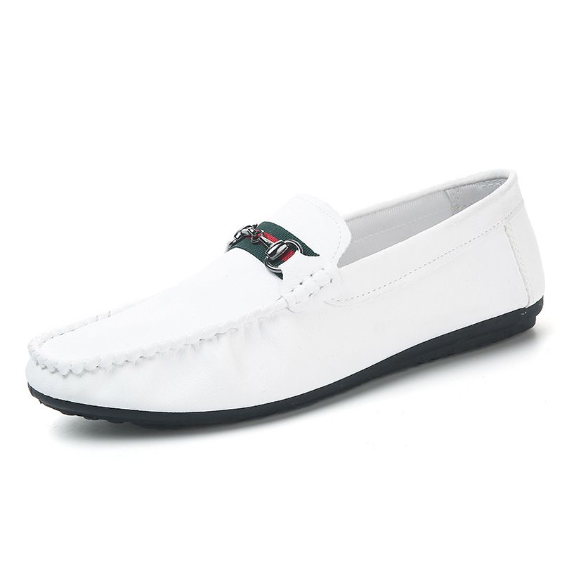 Casual Peas Sko Herre Kjole Sko Sommer Åndbare Trendy Sneakers Business Sko Sko
