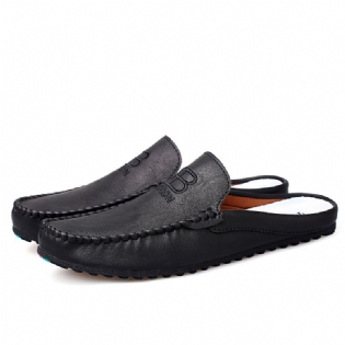 Doudou Sko 2023 Nye Sommer Herresko Åndbare Pull-on Baotou Casual Dress Sko