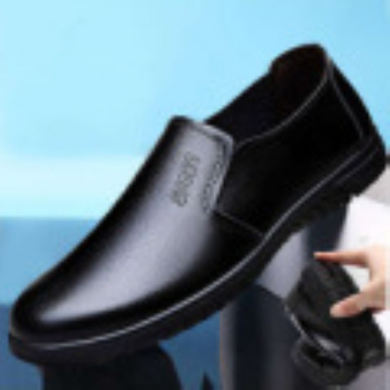 Herre 2023 Efterår Trendy Pu Sko Sko Business Casual Kjole Sko Blød Bund