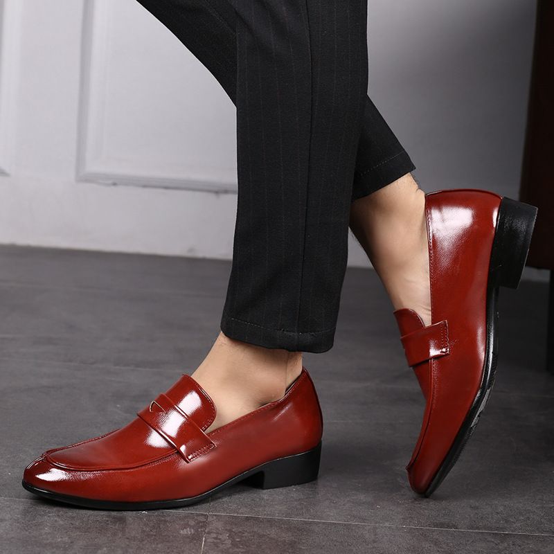 Mænds Plus Size Dress Shoes Slip On Casual