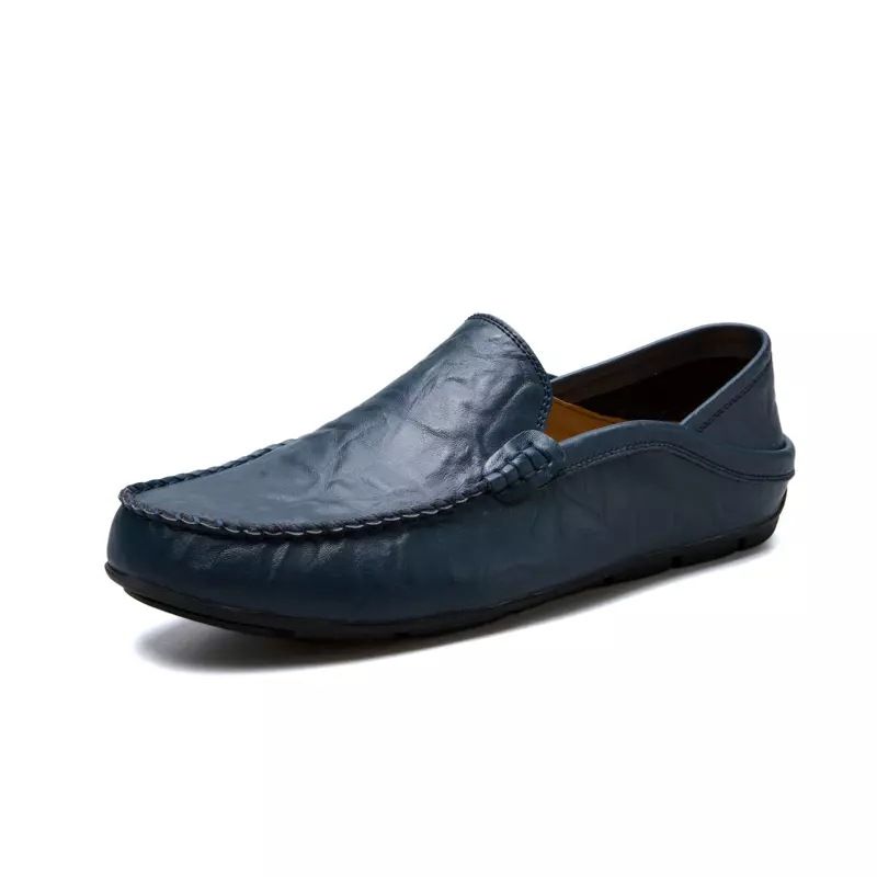 Plus Size Populære Herresko Slip-on Herre Kjole Sko Casual Peas Sko Okselæd Hule