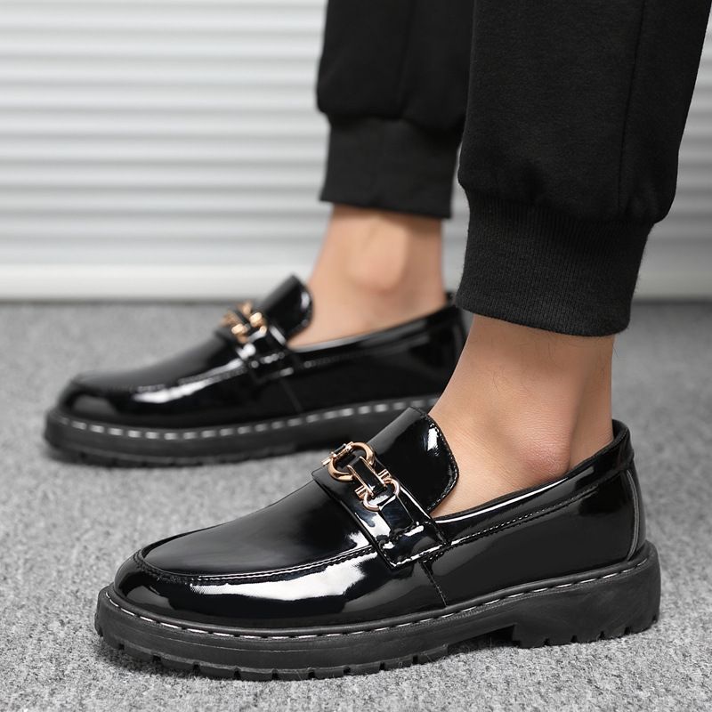 Sommer Mænds Afslappede Kjole Sko Slip On Herresko Doudou Sko Efterår Trendy Loafers
