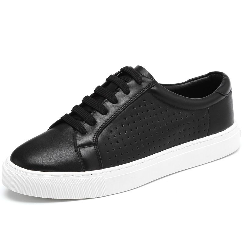 Ægte Ko Kjole Sko Herre Sommer Sport Og Fritid Sneakers Trendy Studerende Plus Size Dame Par Sko