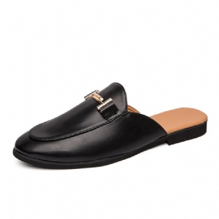 Baotou Hjemmesko Herre Sommer Slip-on Casual Sandaler Med Ærter