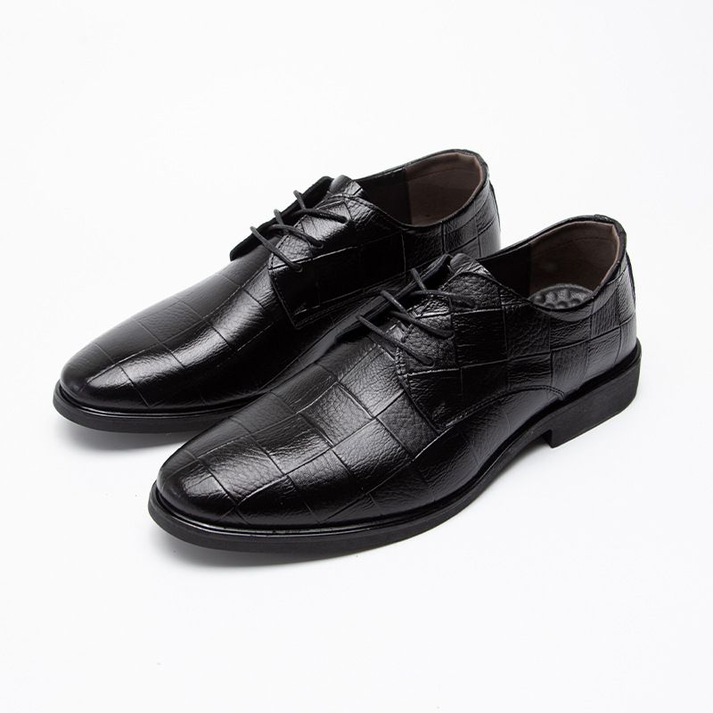 Forår Og Efterår Nye Mænds Kjole Sko Business Casual Sko Stor Størrelse Formel Groomsmen Brudgom Sko Mandlige