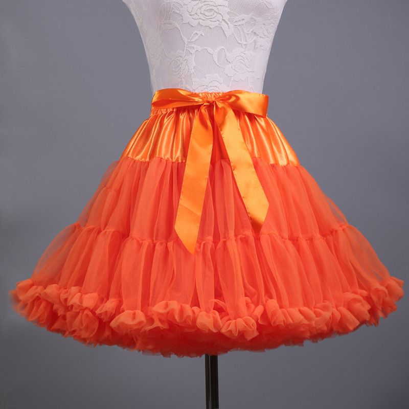 Nederdele Patchwork Benløse Underkjoler Tutu-nederdele