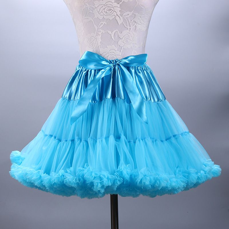 Nederdele Patchwork Benløse Underkjoler Tutu-nederdele