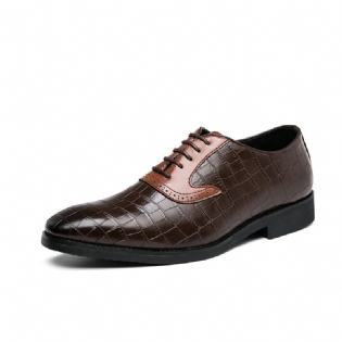 Plus Size Herresko Business Formel Kjole Sko Herre Casual Oxford Sko