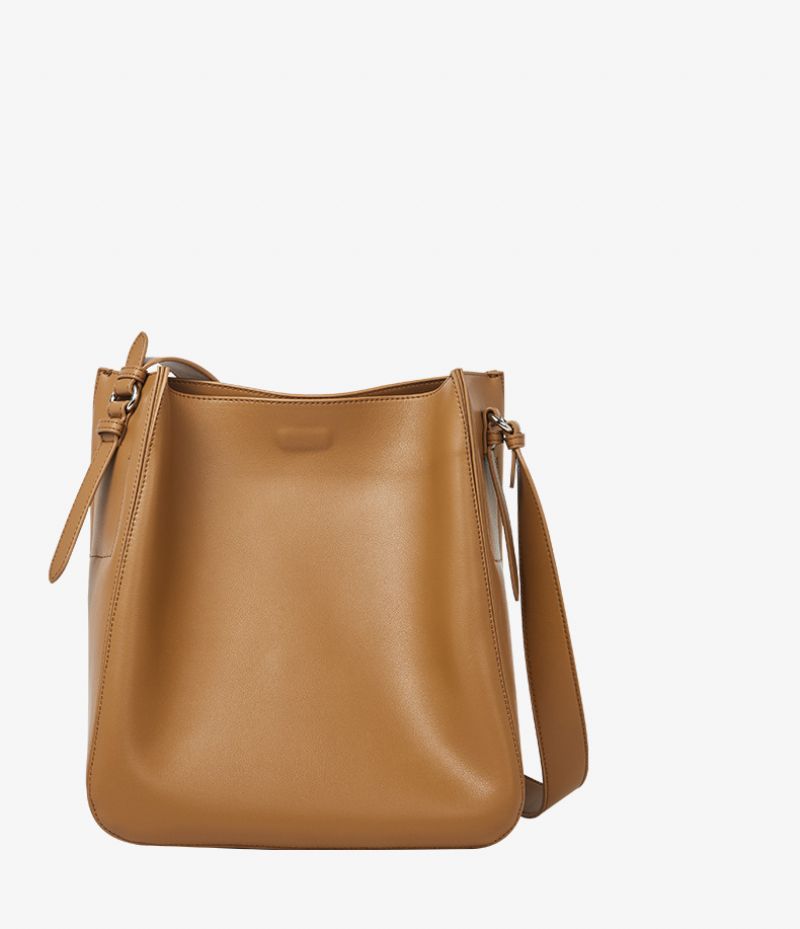 2023 Ny Lædertaske Til Kvinder Casual Skuldertaske Til Retro Bucket Bag Design