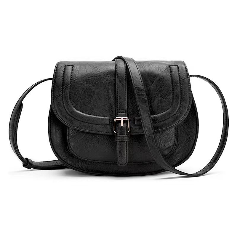 2023 Ny Retro Sadeltaske Skulder Messenger Dametaske Mode Kvinders Halvcirkel Kvinde