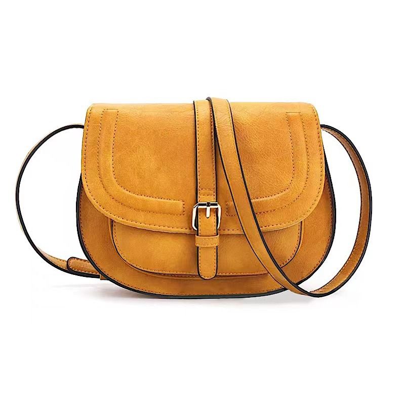 2023 Ny Retro Sadeltaske Skulder Messenger Dametaske Mode Kvinders Halvcirkel Kvinde