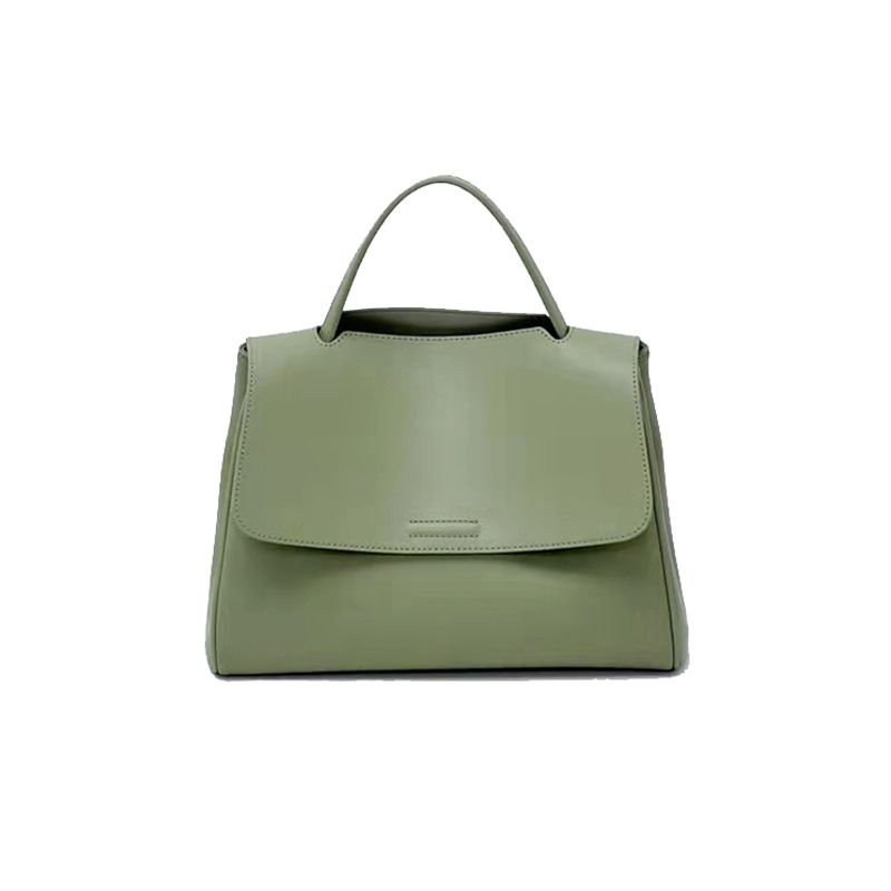 Blødt Læder Kvinde 2023 New Fashion One Shoulder Messenger Bag Stor Kapacitet Tote Underarm Taske Ægte